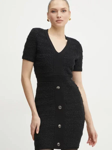 Haljina Marciano Guess AMELIA mini uska crna