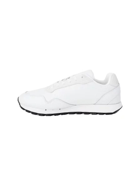 Pantofi Tommy Hilfiger din piele retro alb