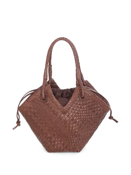 Geantă shopper Ibeliv din piele maro