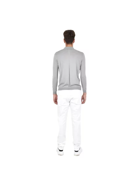 Sweter Low Brand wełniany szary