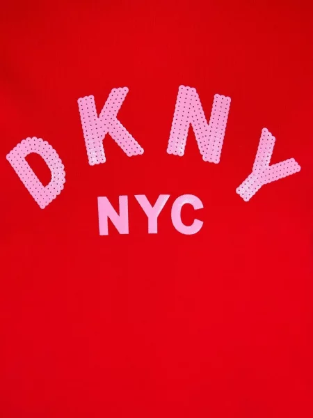 Sukienka dziecięca Dkny czerwona