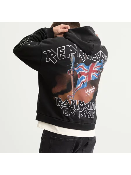 Bluza z kapturem Represent czarna
