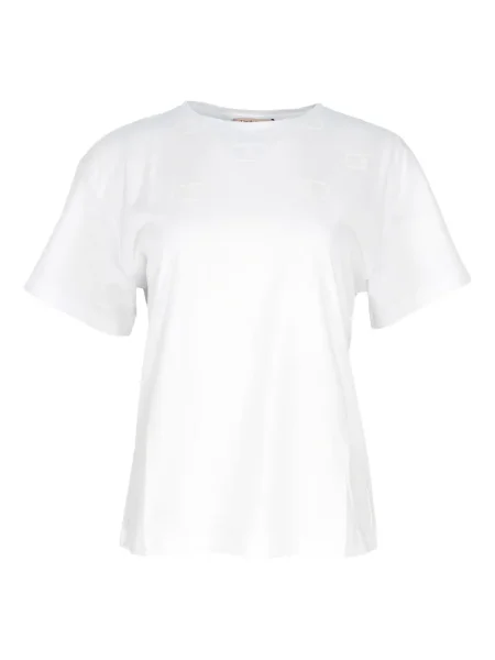 Tricou Twinset cu imagine alb