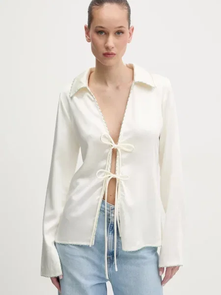 Desigual bluză ERIS femei uni bej