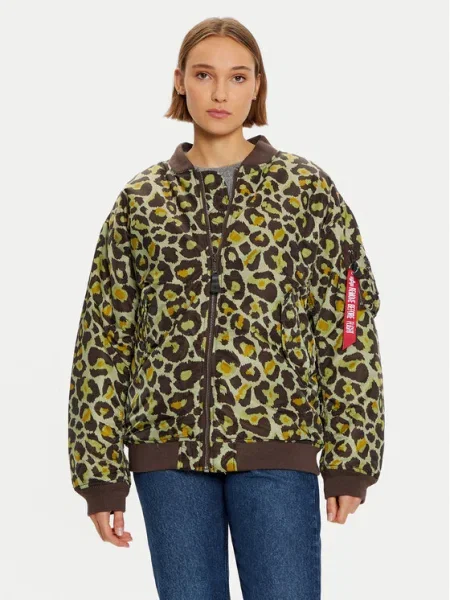 Alpha Industries Bomber dzseki zöld