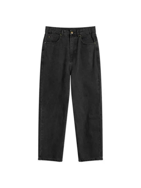Jeansy straight leg Butter Goods czarne