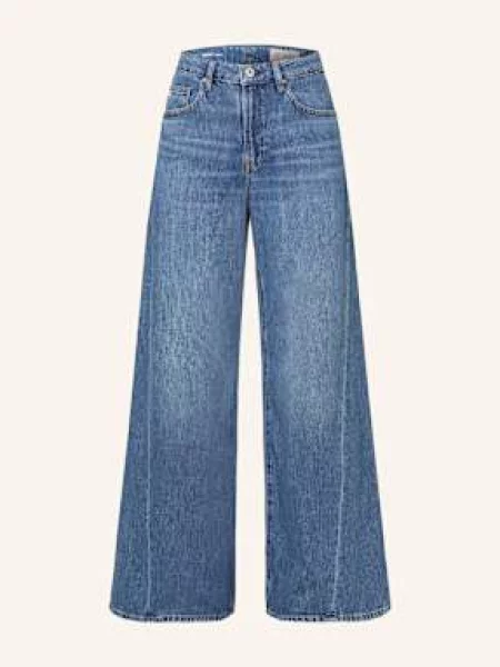 Ag Jeans Jeansy Wide Leg Helsinki blau