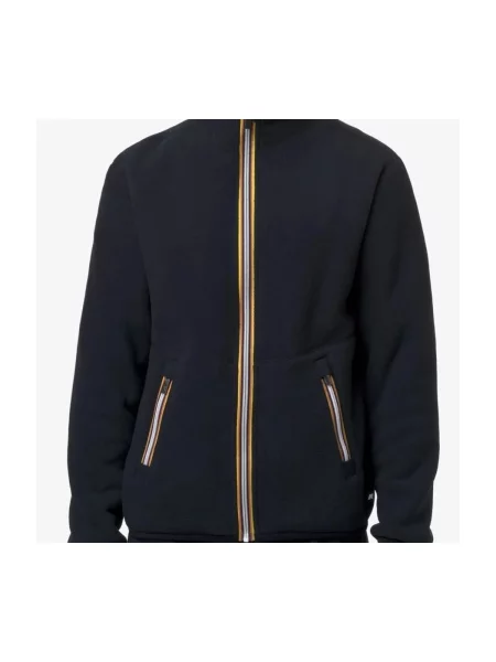 Geacă K-way din fleece negru