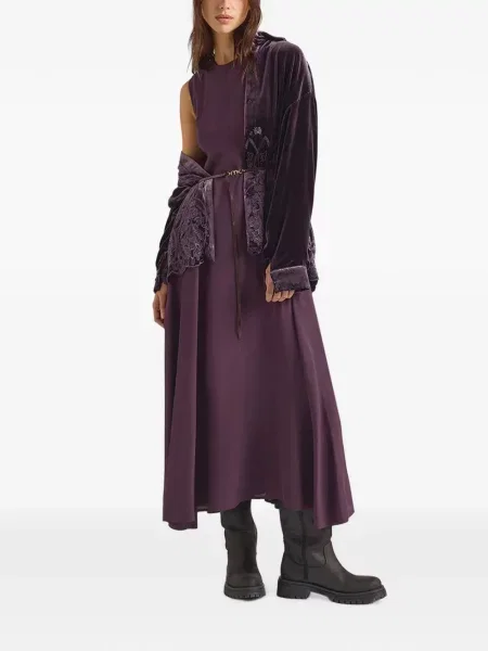 Rochie midi Momoni evazată violet