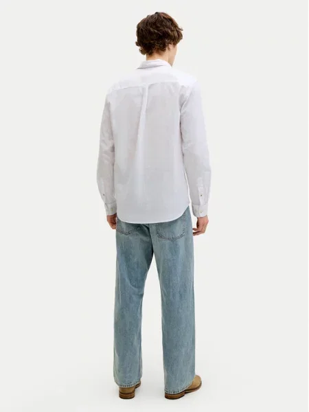 JACK & JONES Košeľa JJESUMMER' biela