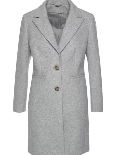 LASCANA Palton de primăvară-toamnă gri