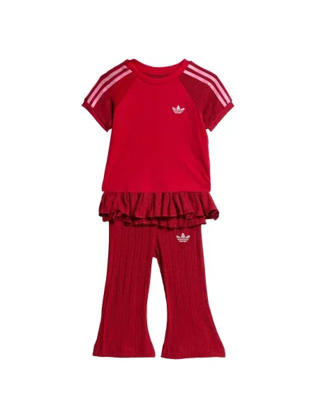 Dětské overal Adidas Originals červený