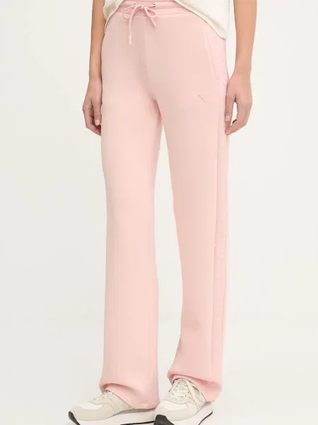 Спортивні штани Guess з принтом червоний