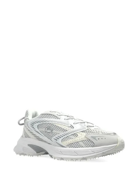 Fűzős csipkés sneaker Lacoste fehér