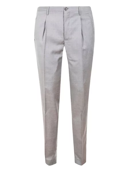 Pantaloni Incotex plisate gri