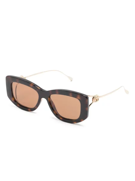 Sluneční brýle Gucci Eyewear hnědé