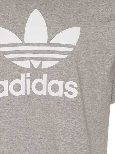 Tricou Adidas alergare din material terry cu imprimeu geometric alb