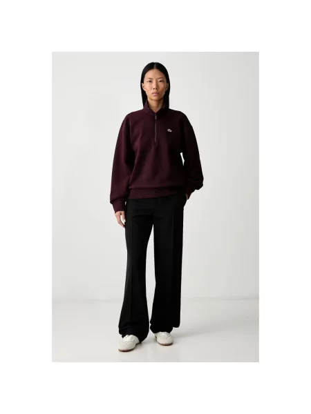 Lacoste Bluza Bordowy czerwona