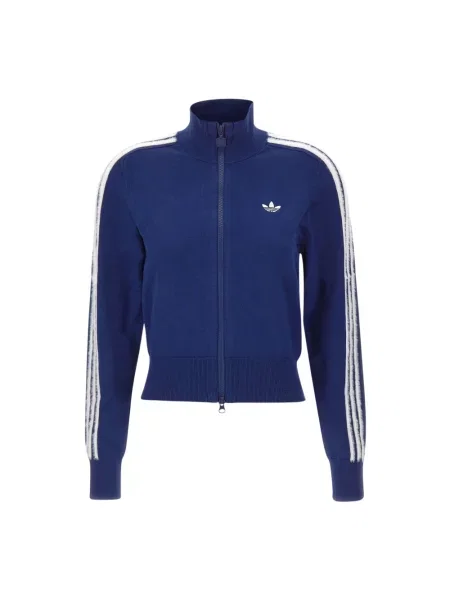 Adidas Kardigan Firebird Granatowy niebieski