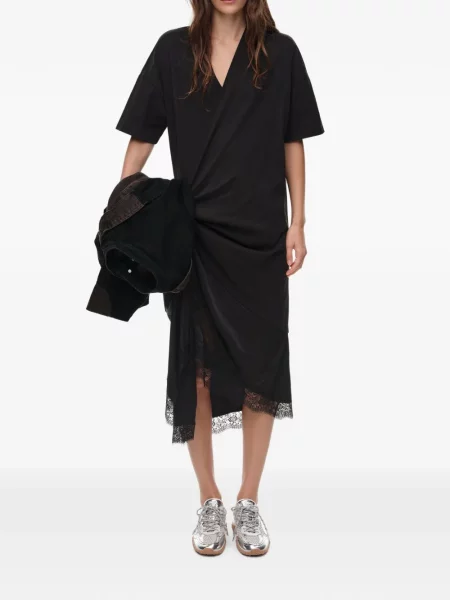 Rochie tip cămașă Bimba Y Lola negru