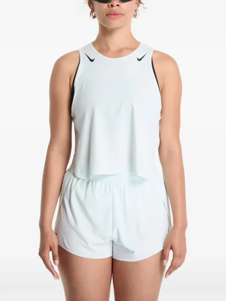 Φλοράλ περικομμένο πουκάμισο Nike από ζέρσεϋ πράσινο