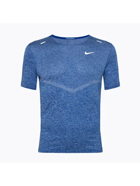 Мъжка тениска за бягане Nike Dri-Fit Rise game royal/black черно