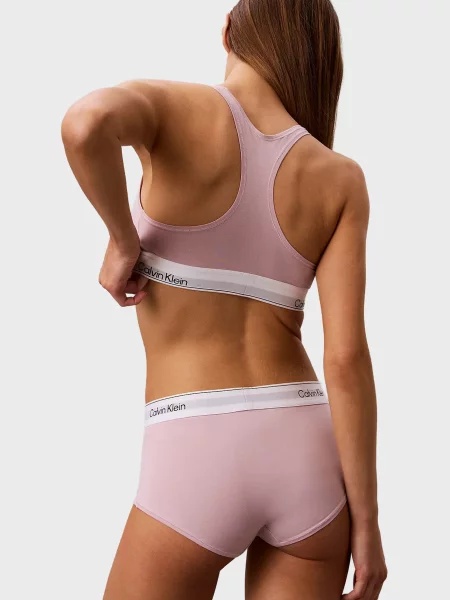 Топ Calvin Klein без подкладки розовый