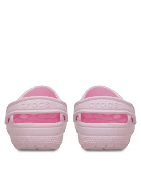 Dětské pantofle Crocs růžové