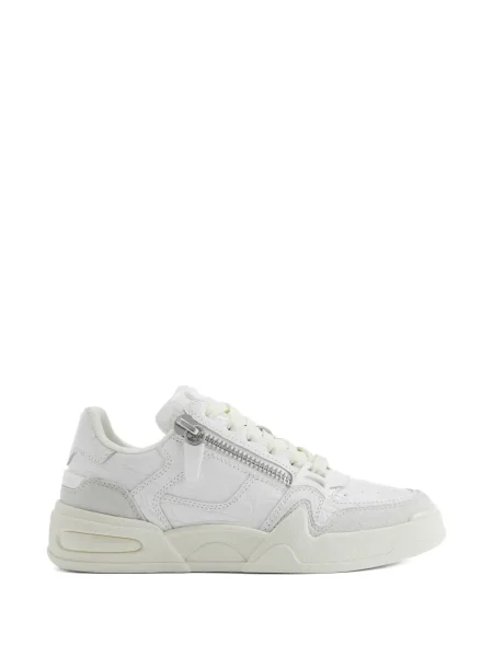 Sneakerși Giuseppe Zanotti cu imagine alb