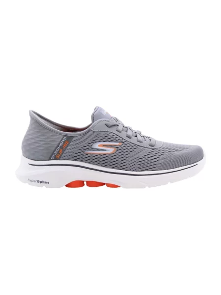 Sneakersy Skechers szare