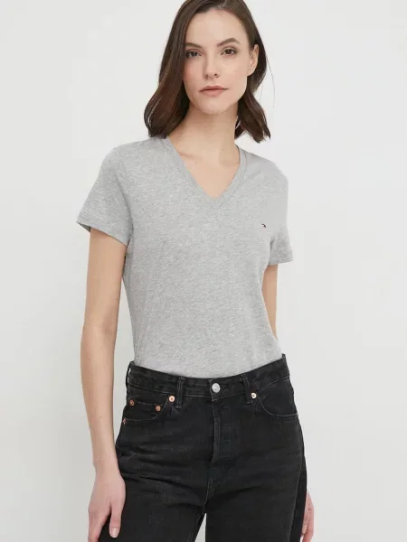 Tommy Hilfiger Tričko šedé