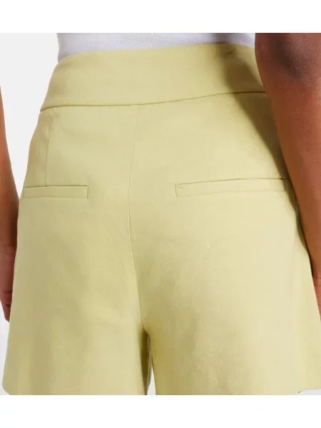Pantaloni scurți Veronica Beard de in verde