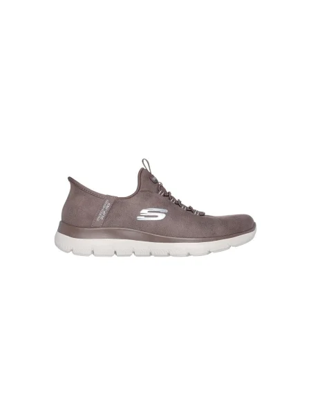 Pantofi Skechers maro
