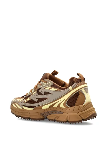 Sneakerși Off-white plasă alb