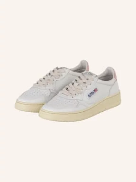 Autry Sneakersy Medalist Low Ll bílá/ růžová bílé