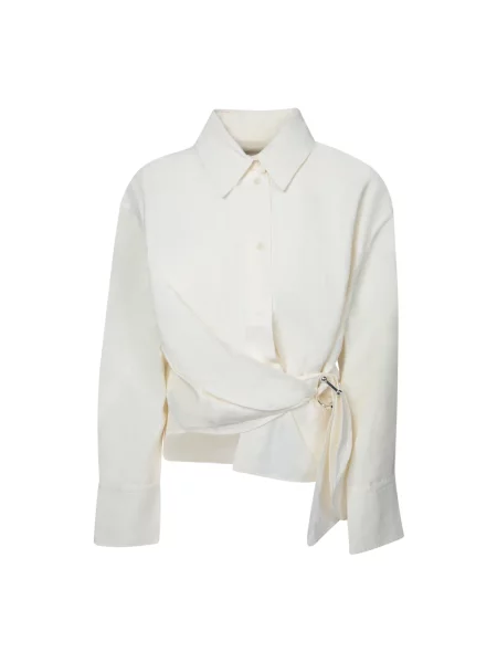 Koszula Jw Anderson drapowana biała