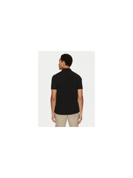 Calvin Klein Pólóing Regular Fit fekete