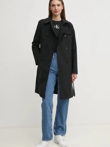 Top Calvin Klein Jeans črna