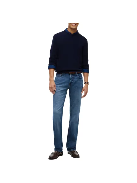 Mikina Tommy Hilfiger modrá