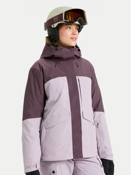 Roxy Μπουφάν για σκι Gore-Tex Stormday Tailored Fit μωβ