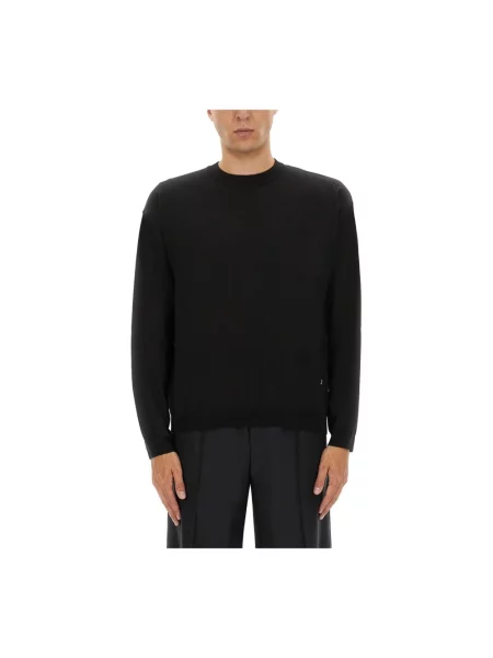 Sweter Moschino wełniany czarny
