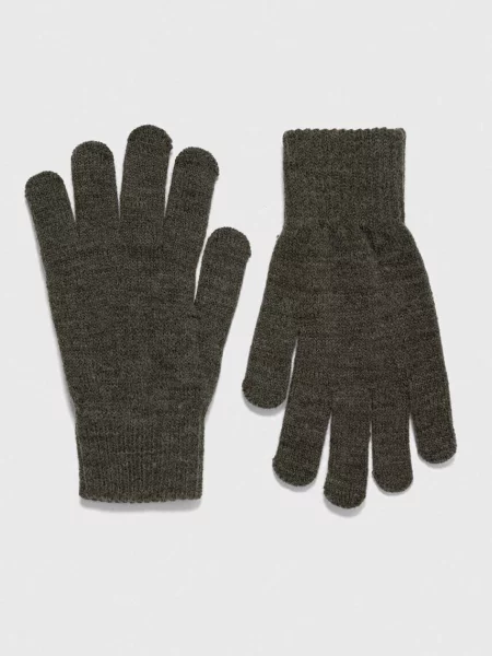 Barbour sál és kesztyű sötétkék mintás zöld