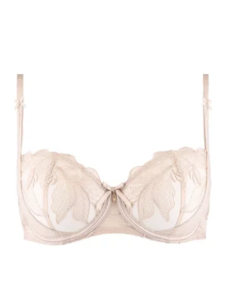 Мягкий бюстгальтер на косточках бежевий