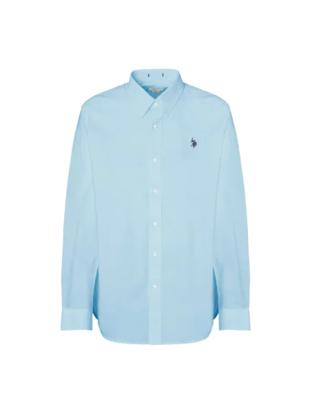 Koszula U.s Polo Assn. casual niebieska