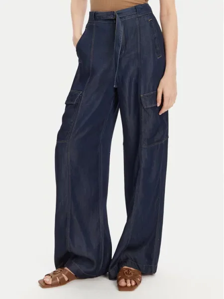 Guess Джинси Wide Leg cиній