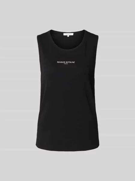 Koszulka Maison Kitsune czarna