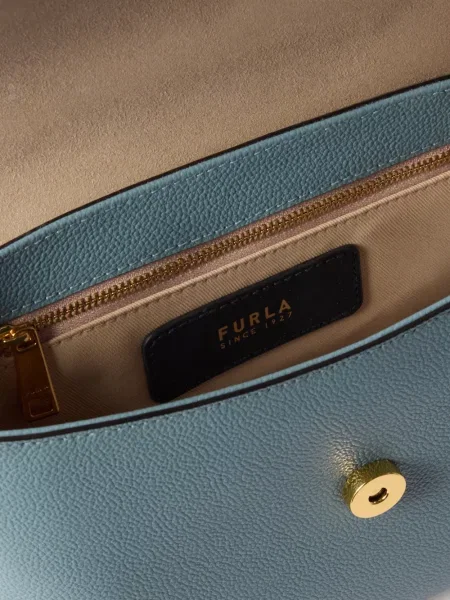 Geantă shopper Furla albastru