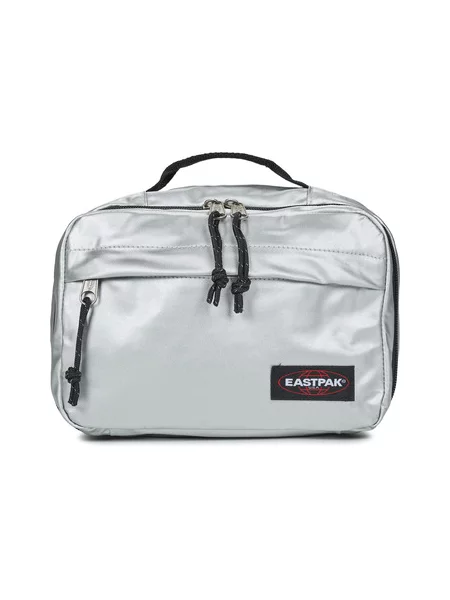 Kozmetična torbica Eastpak srebrna