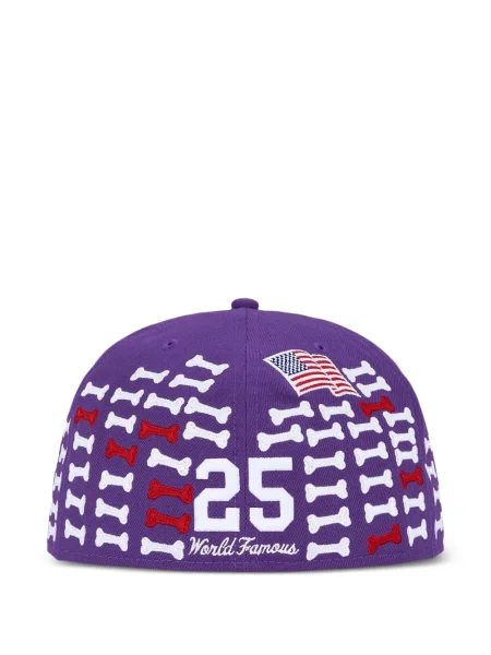 Șapcă Supreme cu broderie violet