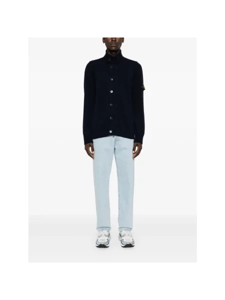 Sweter Stone Island z kamieniami czarny